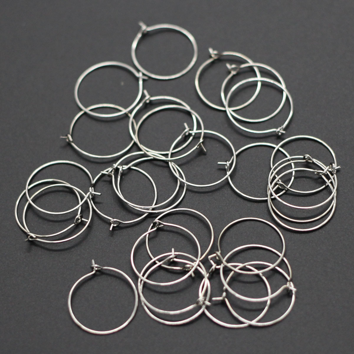 DIY Ornament Accessories Nine Word Earrings Glass Pendant Marker Circle Er Huan Quan Jiu Bei Huan DIY Ornament Accessories Nine Word Earrings Glass Pendant Marker Circle Er Huan Quan Jiu Bei Huan
