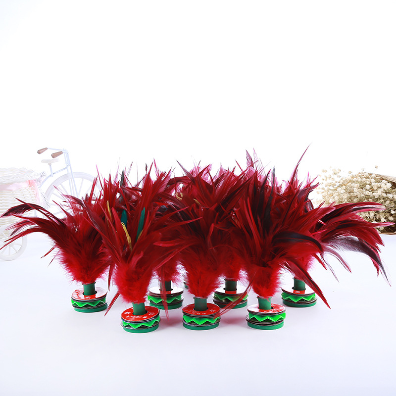 Yi Cai New Game-Specific Kick Shuttlecock Wholesale Exquisite Handmade Durable Children and Teenagers Competition Shuttlecock Ball