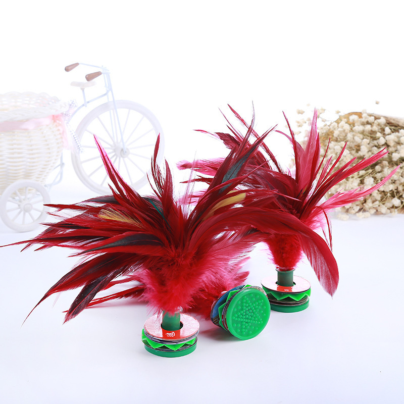 Handmade Color Large Kick Shuttlecock Game-Specific Shuttlecock Shuttlecock Wholesale Factory Direct Sales Wholesale