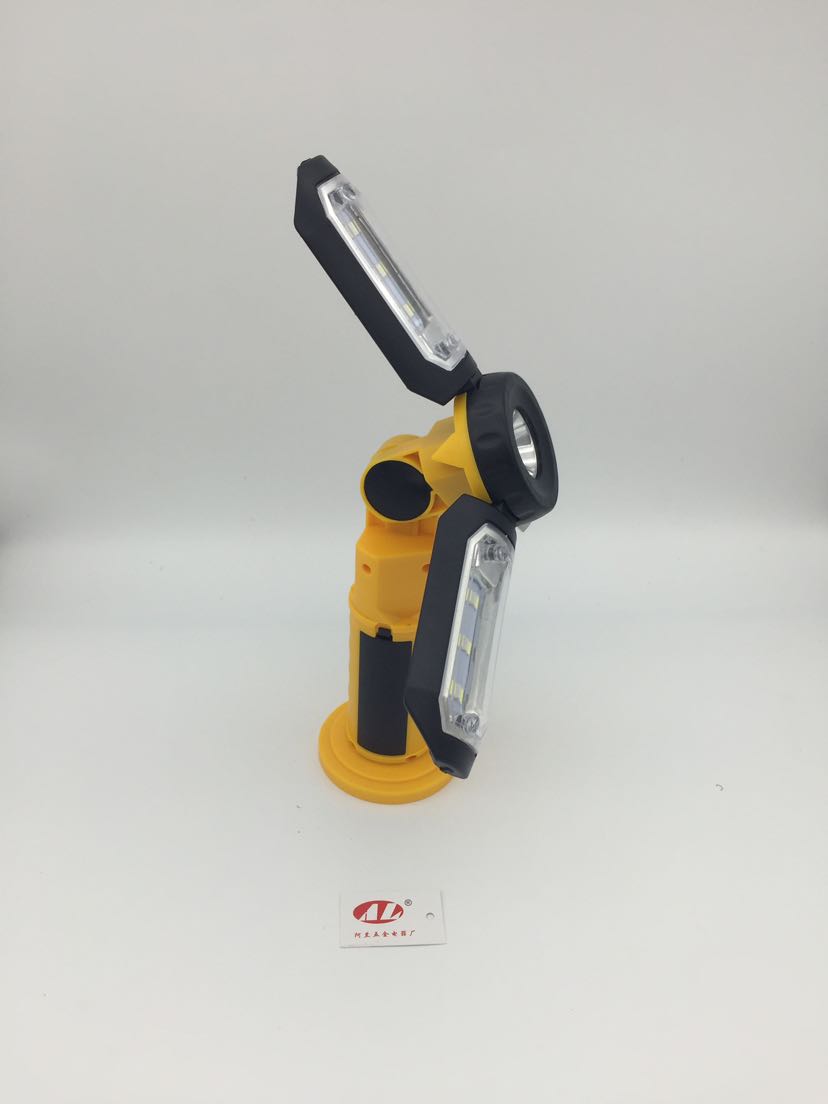 Tool is suing multi - function LED light hook car maintenance light adjustable light folding camping light