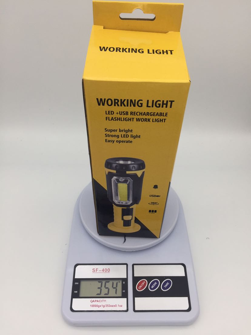Tool is suing multi - function LED light hook car maintenance light adjustable light folding camping light
