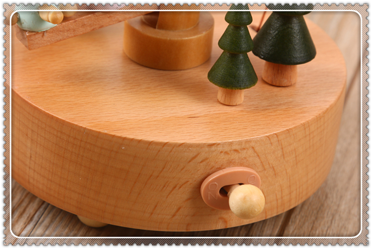 Baby bear seesaw music box for children's birthday boy and girl for valentine's day Baby bear seesaw music box for children's birthday boy and girl for valentine's day
