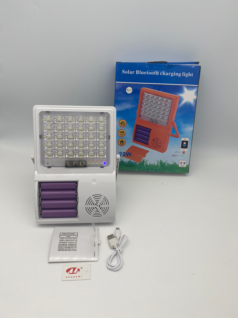 Solar Ultra-Bright Table Lamp Multi-Function Bluetooth Speaker Lamp Chargable Mobile Phone Electric Light Outdoor Camping Tent Camping Light Solar Ultra-Bright Table Lamp Multi-Function Bluetooth Speaker Lamp Chargable Mobile Phone Electric Light Outdoor Camping Tent Camping Light