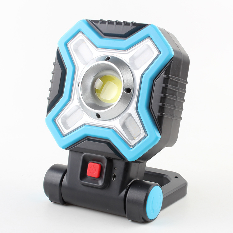 Cross-Border Indoor Outdoor LED Portable Lamp Mobile Floodlight Emergency Light Floodlight Portable Camping Light Cross-Border Indoor Outdoor LED Portable Lamp Mobile Floodlight Emergency Light Floodlight Portable Camping Light