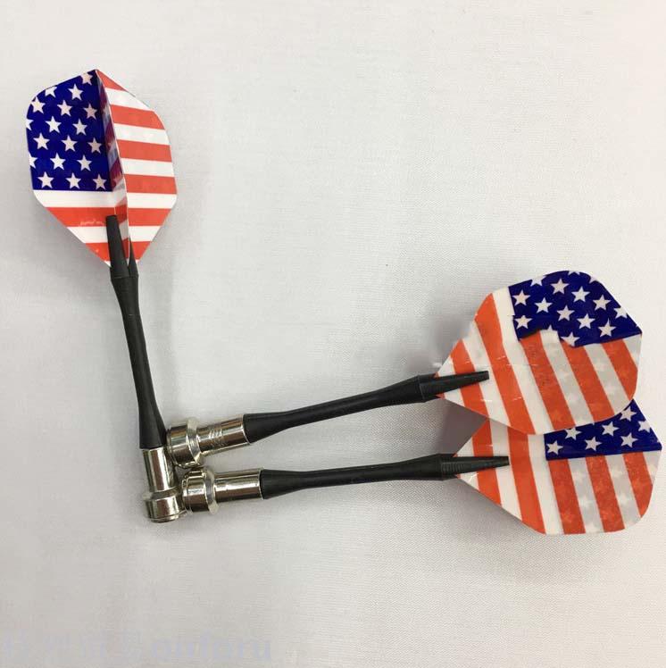 Mii flag magnetic dart needle national flag dart leaf strong magnetic darts attract iron darts wholesale