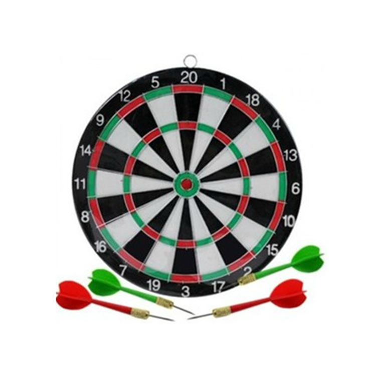 Dart board wholesale home fitness double-sided flocking dart target set dart board to send 4 darts
