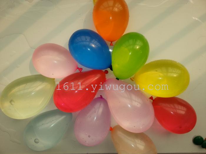 No. 3 Natural Latex Multi-Color Large Water Ball Apple Darts Dart Water Gun Gun No. 3 Balloon