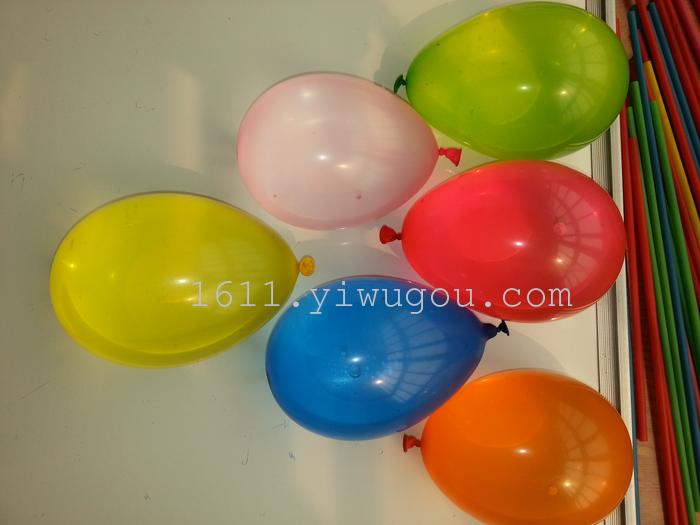 No. 3 Natural Latex Multi-Color Large Water Ball Apple Darts Dart Water Gun Gun No. 3 Balloon