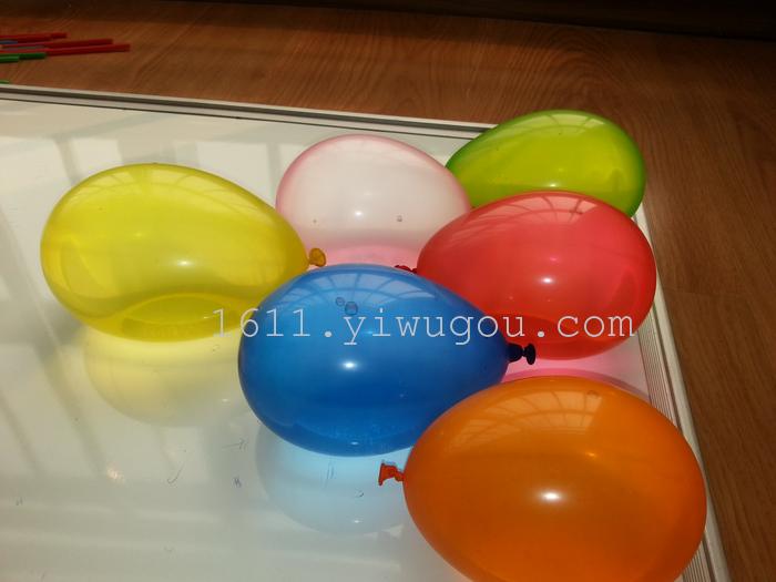 No. 3 Natural Latex Multi-Color Large Water Ball Apple Darts Dart Water Gun Gun No. 3 Balloon