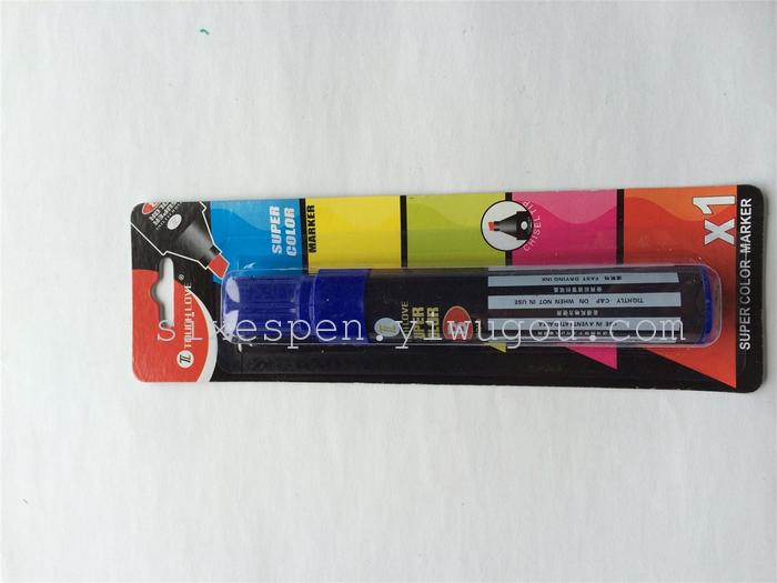 1PCS BLISTER CARD JUMBO PERMANENT MARKER PEN ZC-900 1PCS BLISTER CARD JUMBO PERMANENT MARKER PEN ZC-900