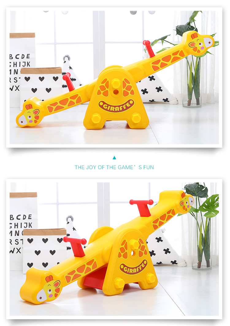 Children's Indoor Outdoor Double Seesaw Child Baby Amusement Park Rocker Toy Children's Indoor Outdoor Double Seesaw Child Baby Amusement Park Rocker Toy