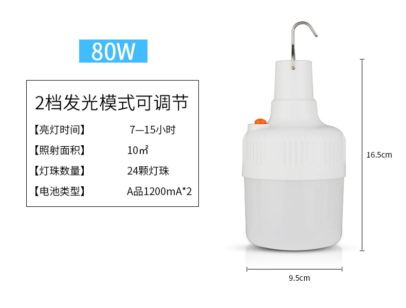 Outdoor LED Solar Rechargeable Camping Light Mobile Super Bright Emergency Tent Light Lighting Stall Night Market Light Outdoor LED Solar Rechargeable Camping Light Mobile Super Bright Emergency Tent Light Lighting Stall Night Market Light