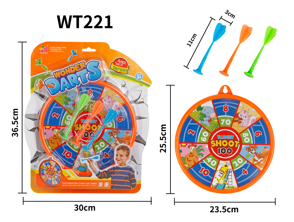 Magnetic Darts Children&#039;s Toy Safety Household Double-Sided Professional Entertainment Flying Target Cross-Border New