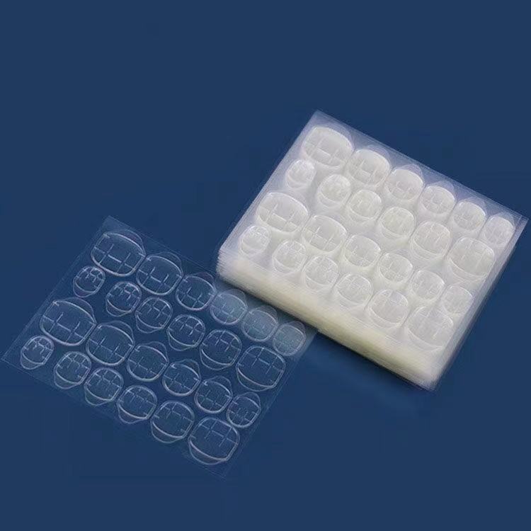 Jelly Glue Nail Stickers High Viscosity Waterproof Wear Nail Special Nail-Beauty Glue Nail Sticker Removable Extremely Sticky Double-Sided Adhesive Tape