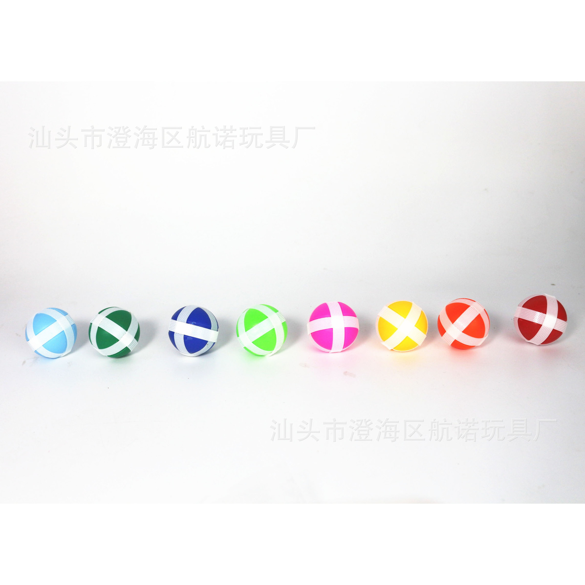 Factory Direct Sales Children's Darts Accessories Ball Kindergarten Throwing Sticky Ball Injection Hook & Loop Sticky Ball Toys