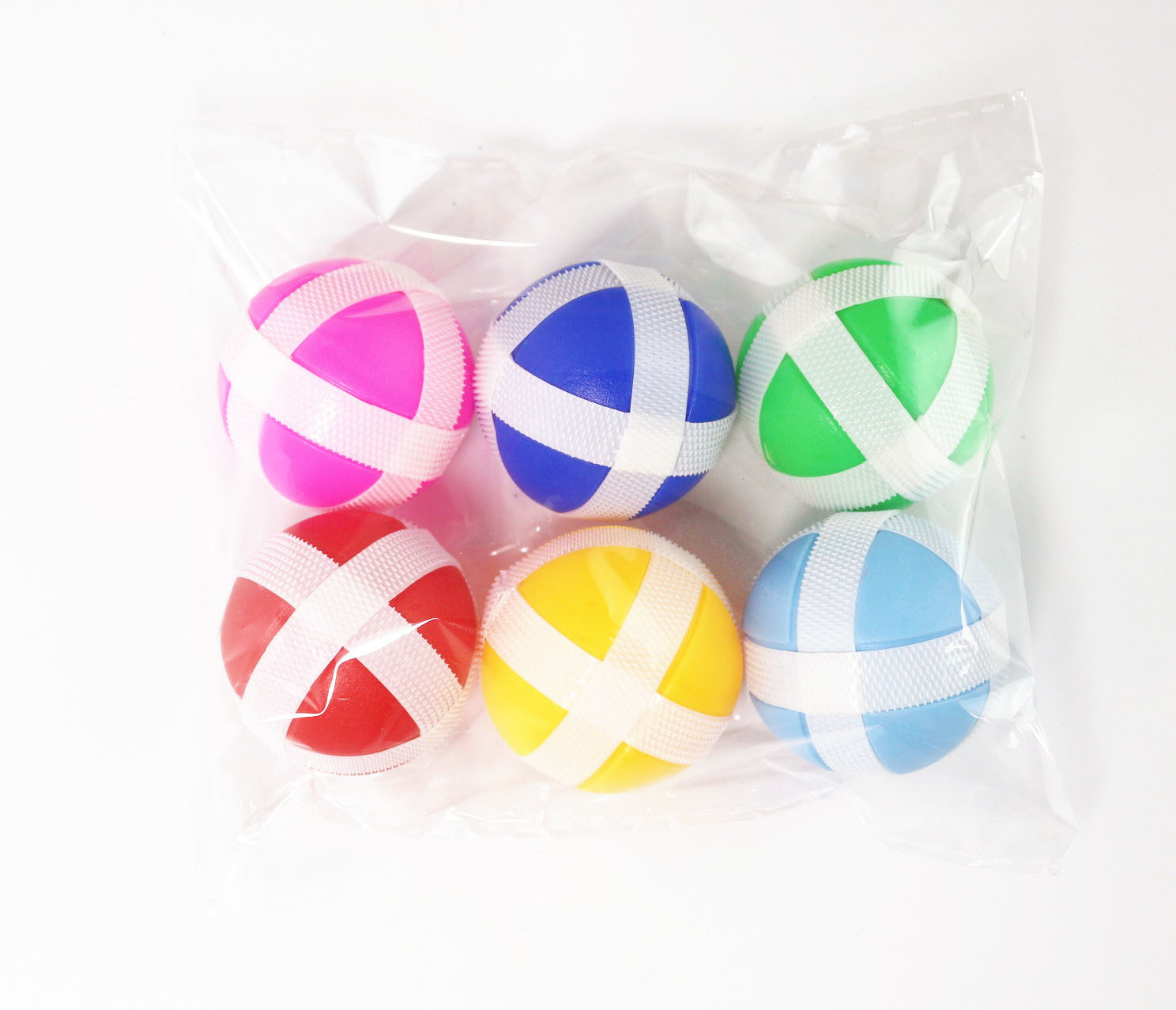 Factory Direct Sales Children's Darts Accessories Ball Kindergarten Throwing Sticky Ball Injection Hook & Loop Sticky Ball Toys