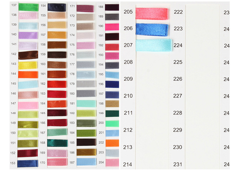 New Jacquard Polyester Printed Tape Ribbon Single Double-Sided Ribbon Color Box Packaging Wedding Gifts Satin Ribbon Wholesale