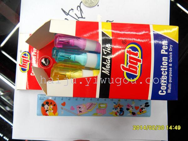 Wholesale bqt brand premium liquid paper correction fluid 8M modified