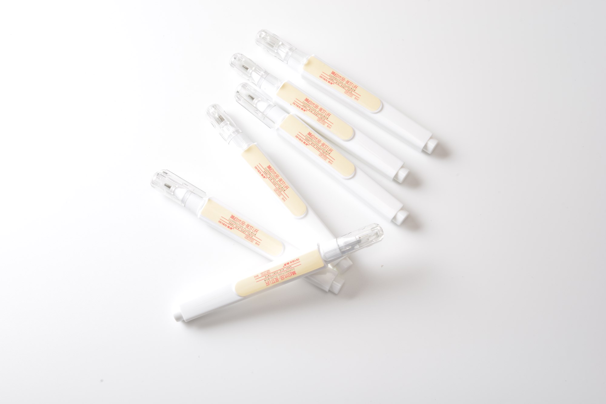 Yingyuan student correction liquid steel head correction fluid non-toxic quick-dry stationery supplies.