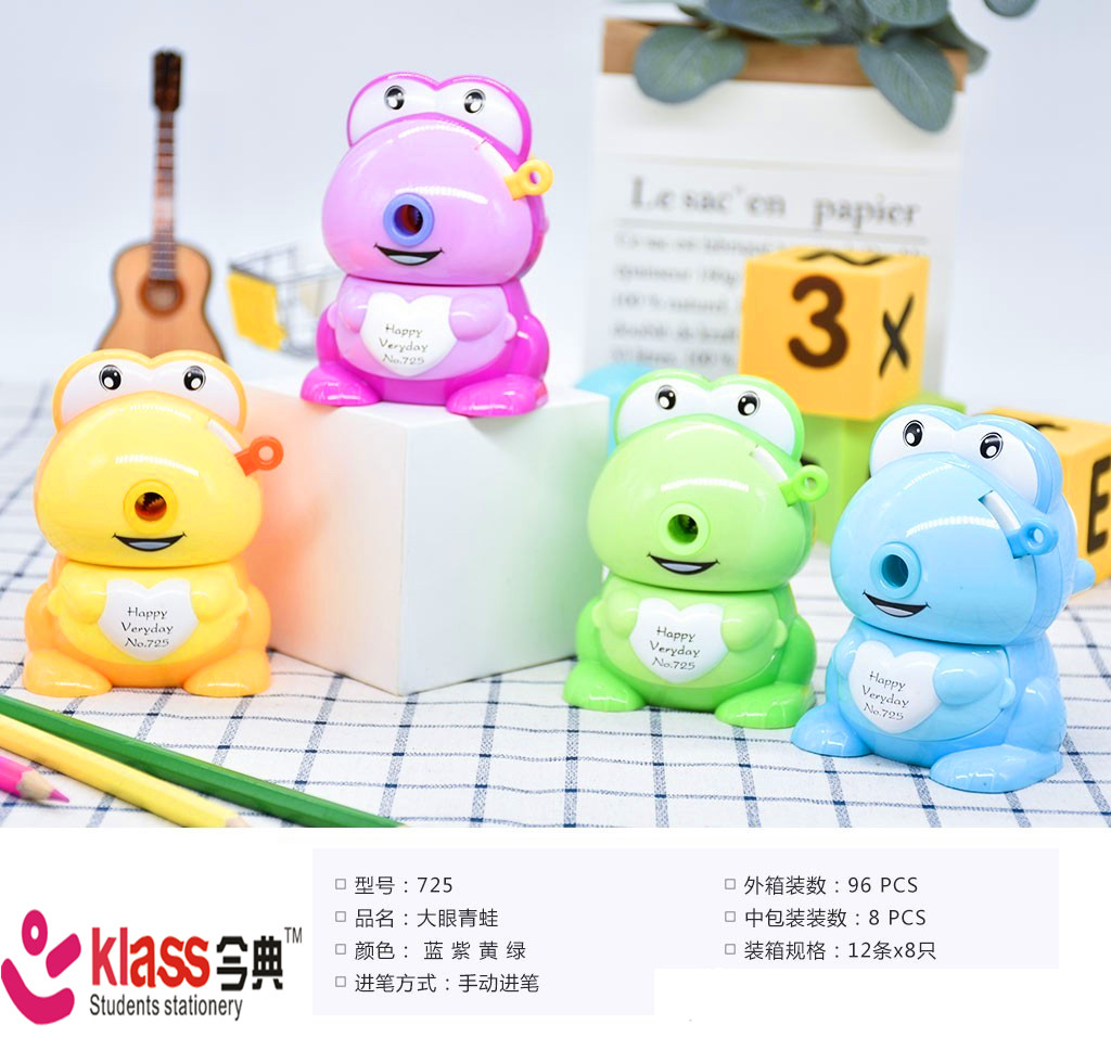 Best-selling 2019 new cartoon style hand shaker pencil sharpener Best-selling 2019 new cartoon style hand shaker pencil sharpener