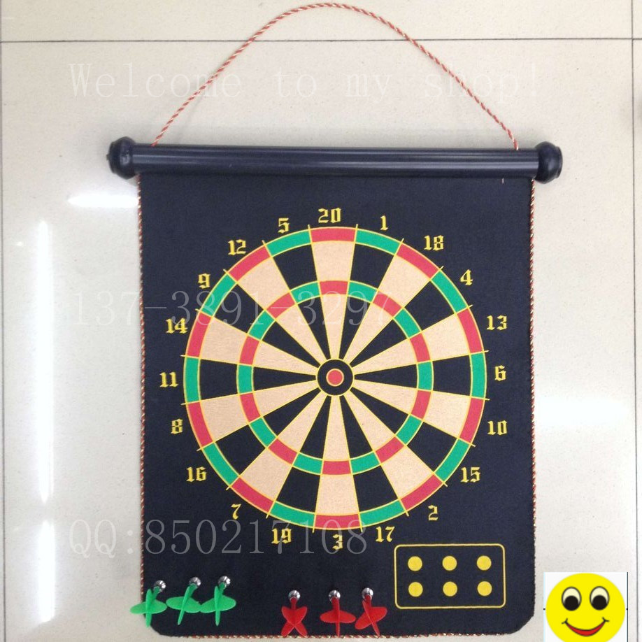 JXM10 Magnetic darts disc double-sided safety can roll darts target fitness equipment household sporting goods