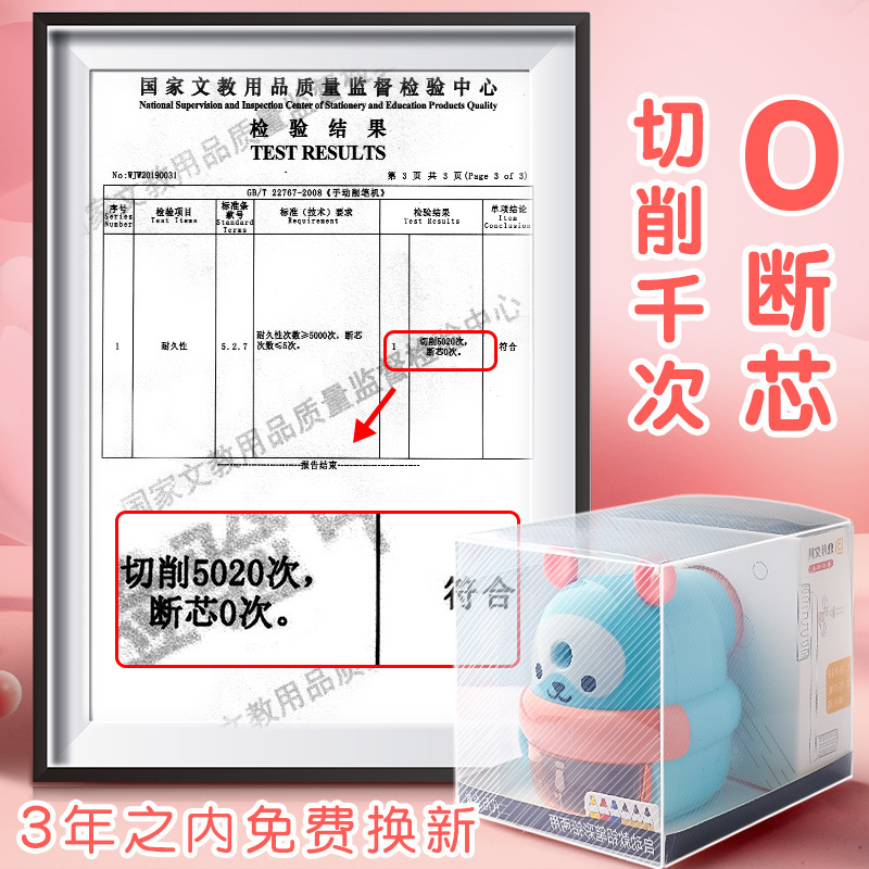 Factory Direct Supply Hand Shake Pencil Sharpener Cartoon Pencil Sharpener Children&#039;s School Supplies Pencil Sharpener Bear Pencil Sharpener Wholesale