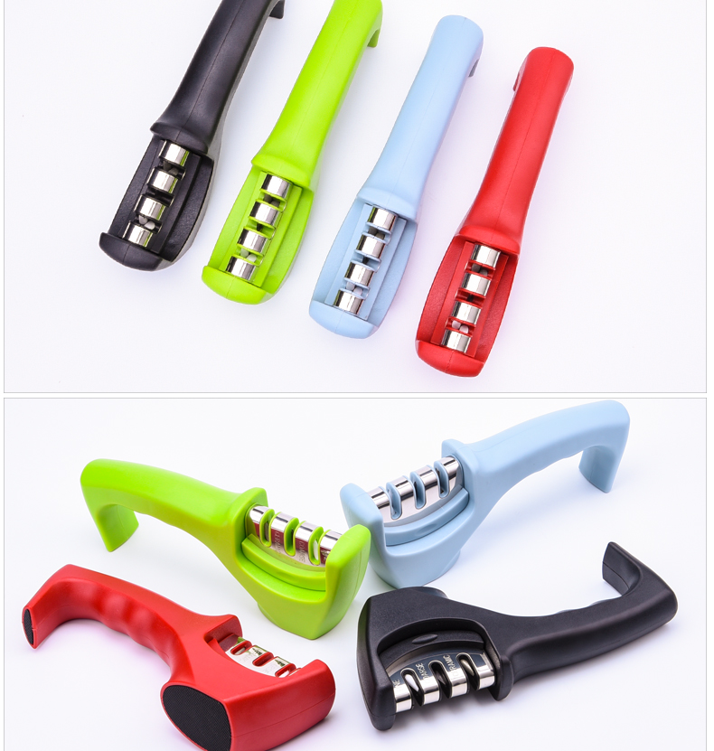 multifunctional tool quickly hand-held household knife sharpener tungsten steel ceramic knife sharpener multifunctional tool quickly hand-held household knife sharpener tungsten steel ceramic knife sharpener