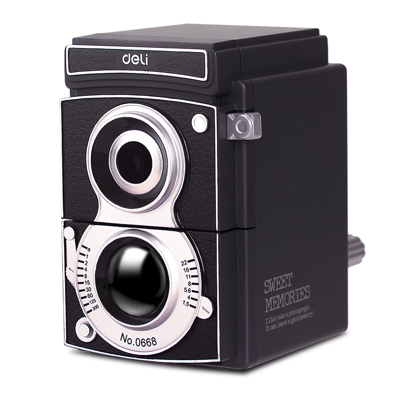 Hand sharpener black camera large pencil sharpener students Hand sharpener Hand sharpener black camera large pencil sharpener students Hand sharpener