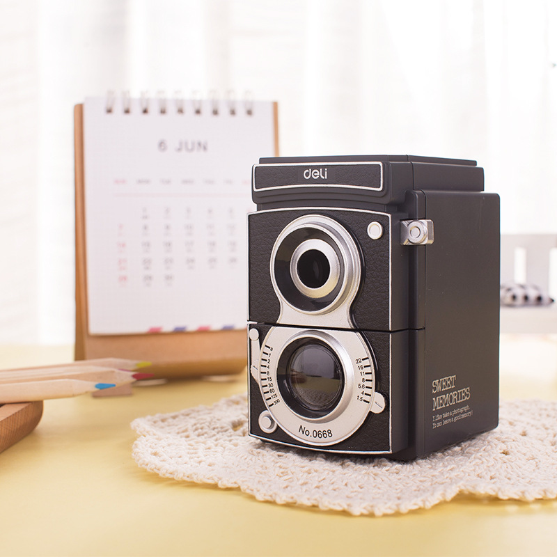 Hand sharpener black camera large pencil sharpener students Hand sharpener Hand sharpener black camera large pencil sharpener students Hand sharpener