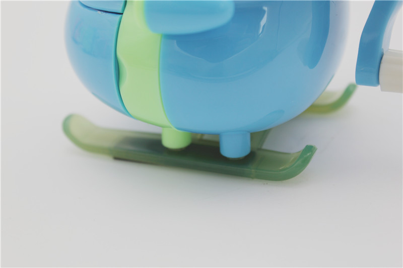 New style pencil sharpener with pencil sharpener for students' stationery creative cartoon airplane hand-operated penci