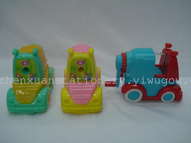 Hot Selling Classic Car Hand-Cranking Pencil Sharpener Color Mixed
