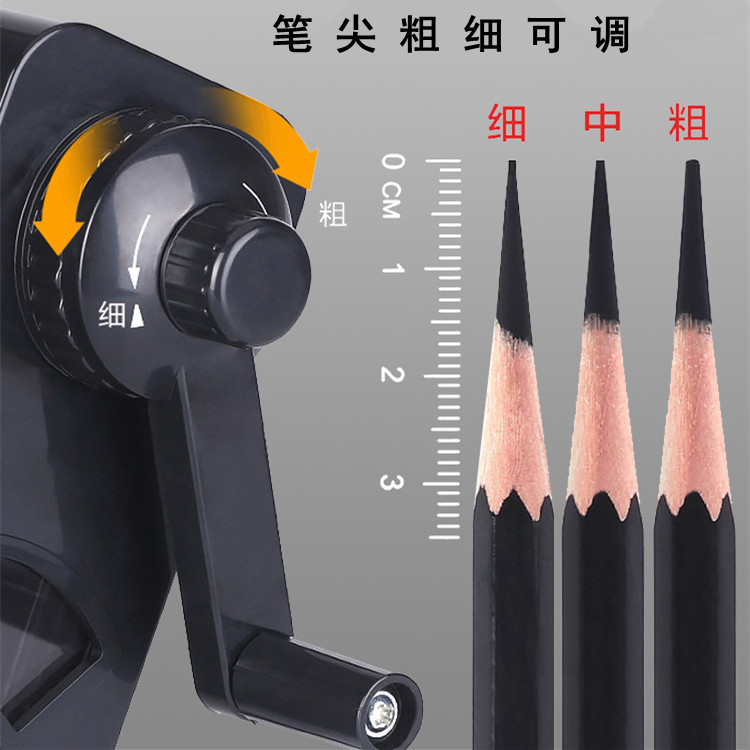 Astronomical Sketch Pencil Shapper for Art Students Only Charcoal Pencil Pencil Sharpener Hand Pencil Tool Plastic Simple Pencil Sharpener