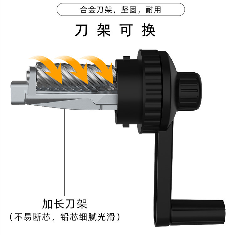 Astronomical Sketch Pencil Shapper for Art Students Only Charcoal Pencil Pencil Sharpener Hand Pencil Tool Plastic Simple Pencil Sharpener