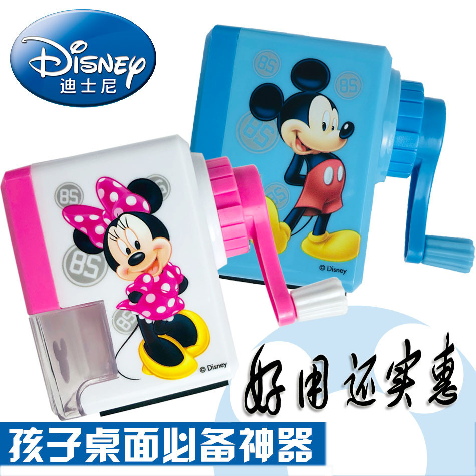 New Primary School Student Self-Arranged Pencil Shapper Children&#039;s Desktop Pencil Sharpener Hand Pencil Sharpener 6 Color Promotion Wholesale