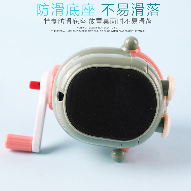 Dingbang Pencil Shapper Pencil Sharpener Multi-Function Automatic Lead Input Hand-Cranking Pencil Sharpener Penknife Manual Pencil Sharpener Children