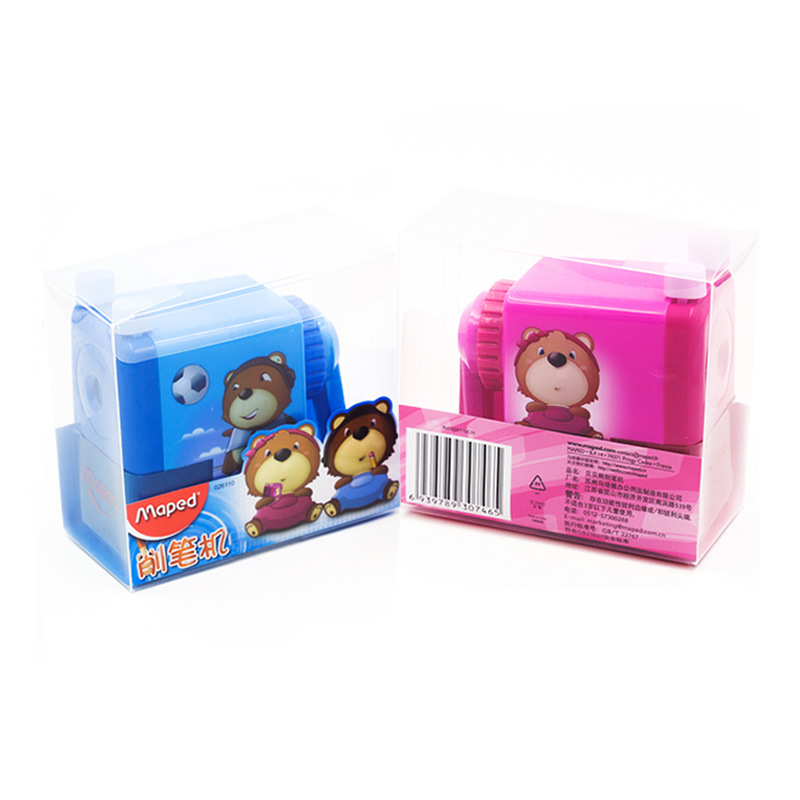 Maped Ch026110 the Berenstain Bears Pencil Sharpener Pencil Shapper Pencil Sharpener Hand-Cranking Cute Primary School Student Pencil Sharpener
