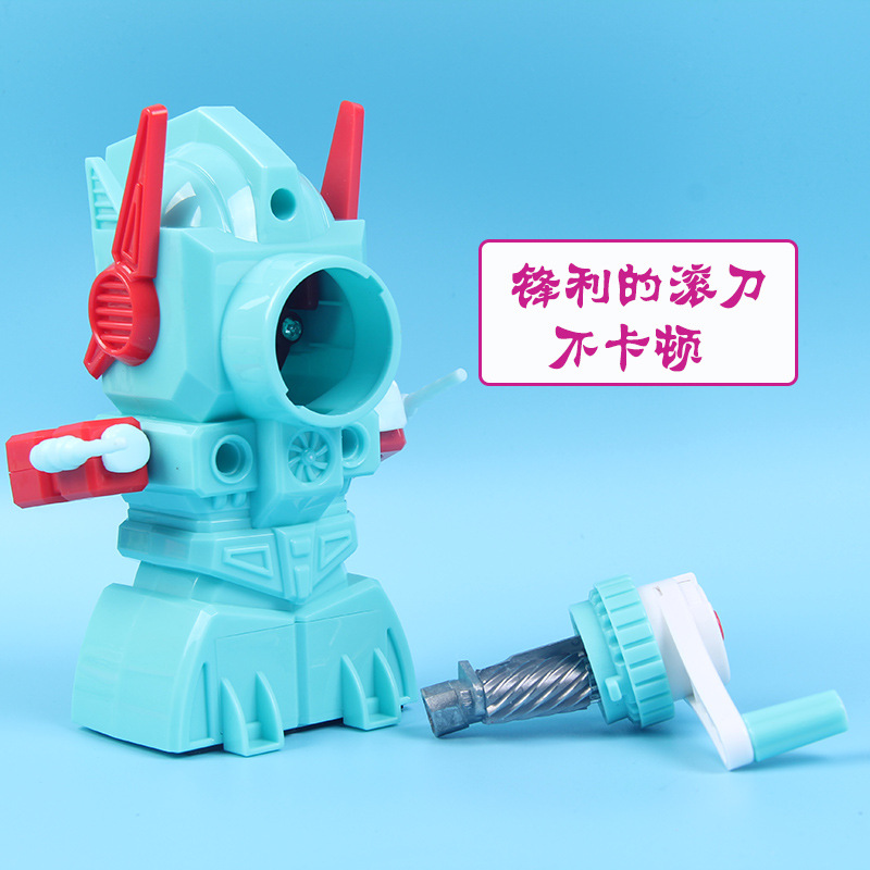 Sanzhong Cartoon Pencil Sharpener Student Pencil Pencil Sharpener Hand-Cranked Automatic Lead Pencil Sharpener Pencil Sharpener Stationery