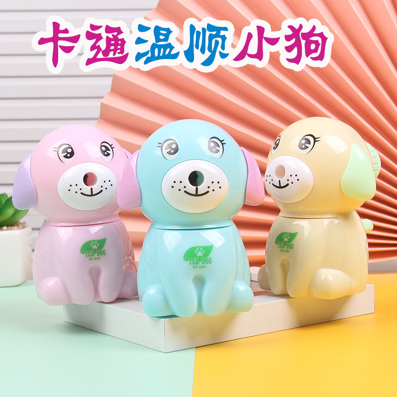 Sanzhong Cartoon Pencil Sharpener Student Pencil Pencil Sharpener Hand-Cranked Automatic Lead Pencil Sharpener Pencil Sharpener Stationery