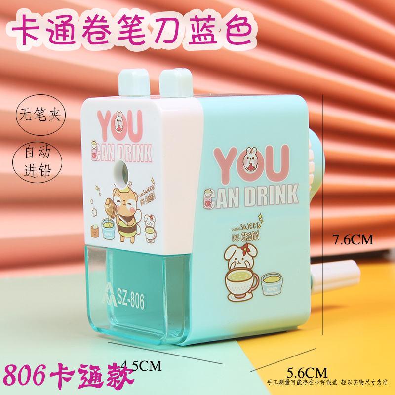 Sanzhong Cartoon Pencil Sharpener Student Pencil Pencil Sharpener Hand-Cranked Automatic Lead Pencil Sharpener Pencil Sharpener Stationery Sanzhong Cartoon Pencil Sharpener Student Pencil Pencil Sharpener Hand-Cranked Automatic Lead Pencil Sharpener Pencil Sharpener Stationery