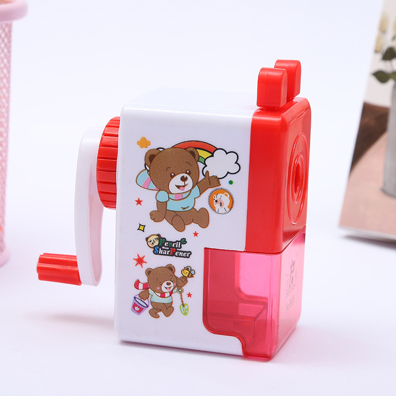 Zhengrong hand cuteness sharpener automatic pen sharpener into the children's cartoon reeler manufacturers wholesale Zhengrong hand cuteness sharpener automatic pen sharpener into the children's cartoon reeler manufacturers wholesale