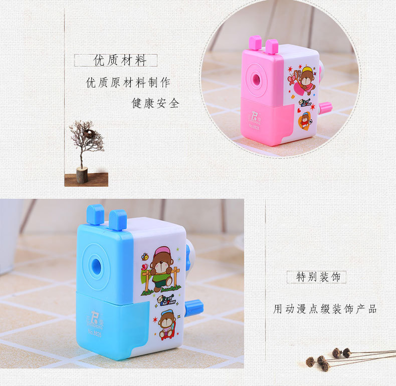Zhengrong hand cuteness sharpener automatic pen sharpener into the children's cartoon reeler manufacturers wholesale Zhengrong hand cuteness sharpener automatic pen sharpener into the children's cartoon reeler manufacturers wholesale