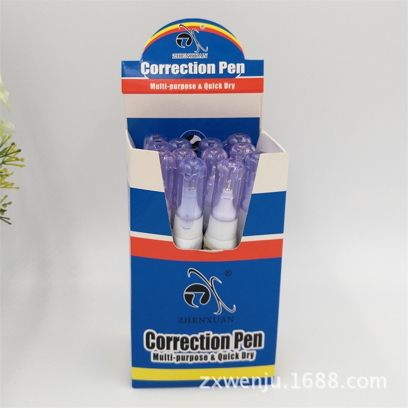 Factory Direct Sales Environmental Protection Office Supplies Quick-Drying Correction Fluid 9ml Correction Fluid Error Correction Liquid Wholesale Can Be Customization as Request