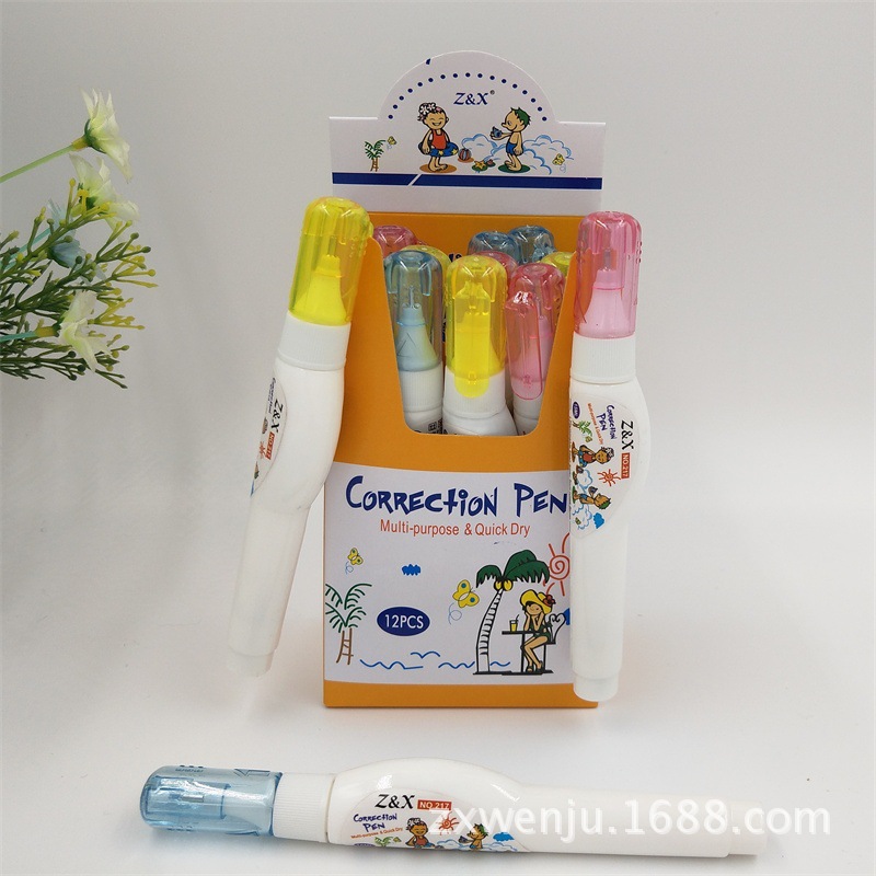 Factory Direct Sales Environmental Protection Office Supplies Quick-Drying Correction Fluid 9ml Correction Fluid Error Correction Liquid Wholesale Can Be Customization as Request Factory Direct Sales Environmental Protection Office Supplies Quick-Drying Correction Fluid 9ml Correction Fluid Error Correction Liquid Wholesale Can Be Customization as Request