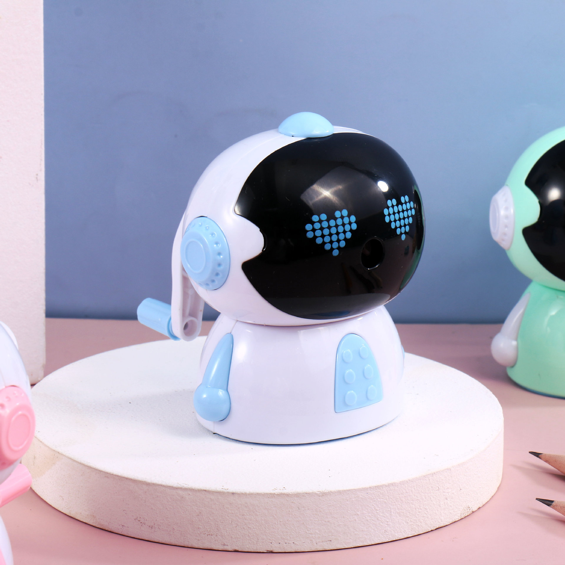 Children&#039;s Stationery Pencil Shapper 865 Spaceman Hand Pencil Student School Supplies Pencil Sharpener Cartoon Pencil Sharpener