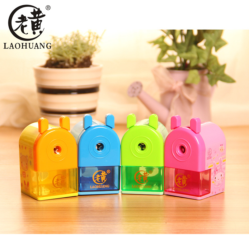 Manufacturers Produce Zinc Alloy Steel Knife Penknife E-Commerce Hand-Cranking Pencil Sharpener Student Creativity Customized Stationery