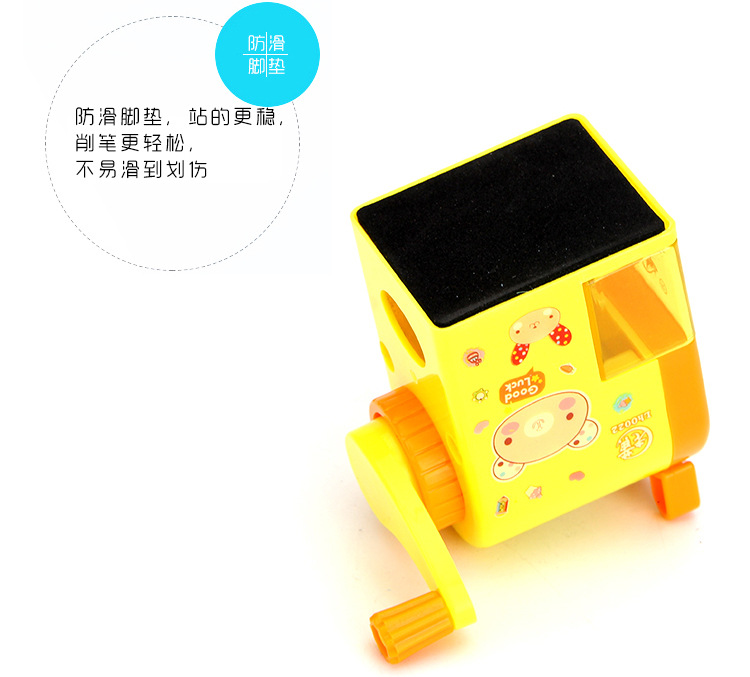 Manufacturers Produce Zinc Alloy Steel Knife Penknife E-Commerce Hand-Cranking Pencil Sharpener Student Creativity Customized Stationery