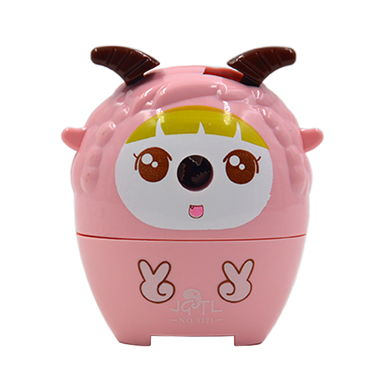 The lamb hot hand machine primary school students stationery pencil pencil sharpener
