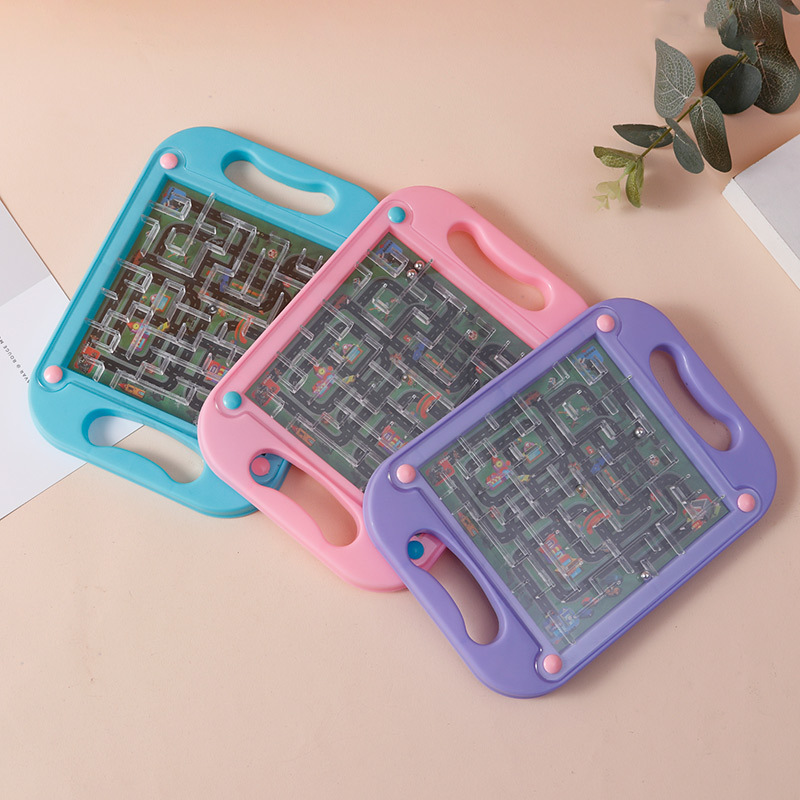 Children's Handheld Ball Balance Beads Educational Toys Intelligence Development Early Education Parent-Child Interactive Game Maze Game Children's Handheld Ball Balance Beads Educational Toys Intelligence Development Early Education Parent-Child Interactive Game Maze Game