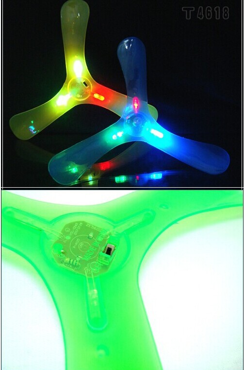 Luminous Triangle Roundabout Darts Children's Products Outdoor Sports Triangle Logo Hot Sale Stall Night Market Toys Wholesale