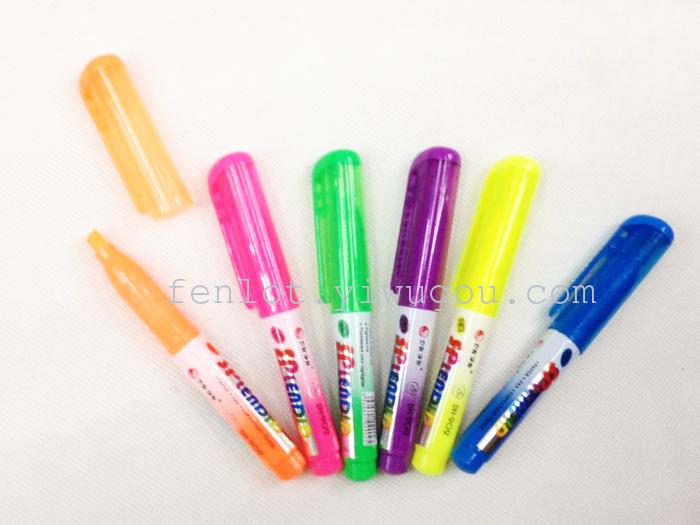 Factory direct supply plastic highlighter 902
